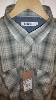 Ben Sherman button down shirt nwt large