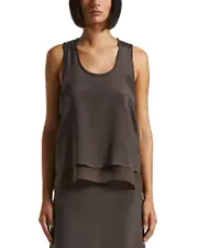 Peserico Scoop Neck Layered Camisole