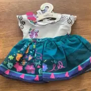 BUILD A BEAR FACTORY ADORABLE DISNEY ENCANTO MIRABEL DRESS BNWT