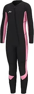Hevto Kids Wetsuit for Boys Girls Toddler Youth 3/2mm Neoprene Shorty Full Wet Suits Front Zip in Cold Water for Swimming