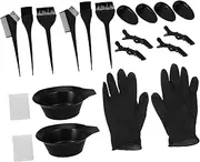 AUTSUPPL 20 Piece Hair Coloring Tool Set Perm Dye Kit Ideal for Home or Professional Salons