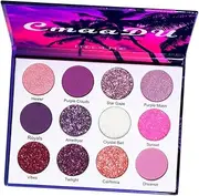 [Ipetboom] Women's Eye Shadow Palette 24 Colors Shimmer Matte Eyeshadow Safe for Skin Natural Non-fly Powder for Makeup