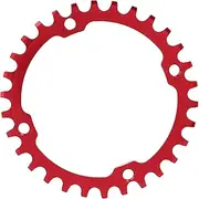 30T 104BCD Single Speed Chainring, Aluminum Alloy Bike Chainwheel for Mountain Bike Crankset Fixie Bicycle Parts