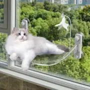 Cat Window Perch Suction Cup Space Saving for Sunbath Foldable Window Seat