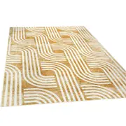Catzon Geometric Patterns Area Rugs Non-Shedding Washable for Living Room-4