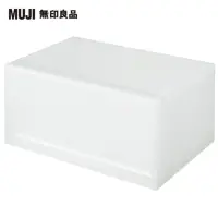 在飛比找momo購物網優惠-【MUJI 無印良品】PP資料盒/橫式/深型