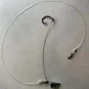 Surf Shark Rig, 12/0 Circle Hook 400# Mono, #19 Wire and Pyramid Sinker