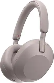 [Sony] WH-1000XM5 Noise Canceling Wireless Headphones - 30hr Battery Life - Over-Ear Style - Optimized for Alexa and Google Assistant - Built-in mic for Calls - Smoky Pink