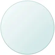 vidaXL Table Top Tempered Glass Round 900 mm