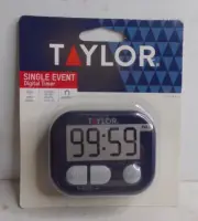 Taylor Digital Multi-Purpose Large Display Kitchen & Stopwatch Timer Battery New