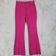 Banana Sculpted Bootcut Dress Pants Womens Size 0 Pink High Rise Stretch