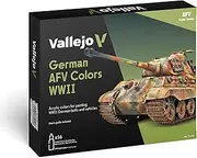 Vallejo Model Color Set 70255 German AFV Colors WWII (16x18ml)