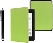 Cover for Amazon Kindle Paperwhite 2012-2015 Released 5th/6th/7th Generation, Light Thin PU Leather 6" Case with Smart Auto Sleep/Wake and Touchscreen Pen