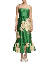 Alemais Sage Midi Dress