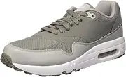 [Nike] Men's Air Max 1 Ultra 2.0 Essential HK, TUMBLED GREY /TUMBLED GREY, 12 M US