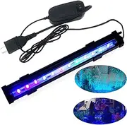 Aquarium Light, 3W RGB Free Combination 7 Color Changing Fish Tank Diving Light Save Energy, LED Fish Tank Bubble Oxygen Lamp, Aquarium Decorative Accessories for 15~23IN Fish Tank
