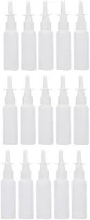 Travel Toiletries Containers 50ml Empty Nasal Spray Bottles Refillable Fine Mist Nose Nasal Spray Bottles Containers Pump Sprayers for Nasal Spray Application Travel Spray Bottle