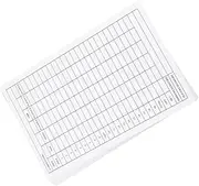 MOBUTOFU 40pcs Weatherproof Golf Scorecards Durable Scoreboards for Accurate Record Keeping Stylish Coated Paper Design for Avid Golfers Essential Golf Accessories