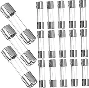 100pcs Fuse Tube Fuse Kit Automotive Car Fuse Kit Automotive Fuses Mini Fuse Assorted Fuses Fuse Wire Household Fuses Car Parts Fuses Kit Glass Transparent