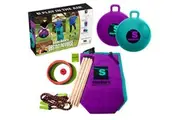 Ninja Obstacle Course With Bounce Balls