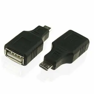 Micro USB 公頭 轉 大標準USB 母頭 micro usb OTG 轉接頭 汽車音響 手機 隨身碟讀取