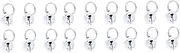 Bell Silver Small Cat Collar Christmas Dog Collars Kitten Accessories Pet Bells Small Dog Bell Dog Training Collars Party Bell Ornaments Cat Collar Charm Cat Bell Pet