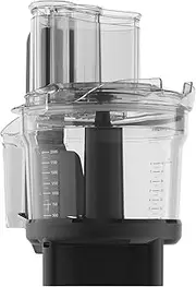 [Vitamix] 12-Cup Food Processor Attachment with SELF-DETECT™, Compatible with Ascent and Venturist Series, Black