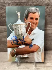 Curtis Strange PGA Tour Golfer Hand Signed 4x6 Photo TC46-1948