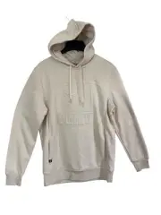 Mens Puma Hoodie Embossed Logo Alpine Snow Size Medium NEW