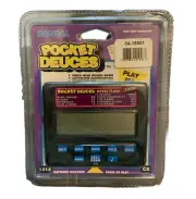 Vintage Radica Electronic Handheld Game Pocket Deuces Royal Flush Model 1315 New