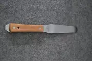 Stainless Steel Spatula Wooden Handle Cake Cream Icing knife Screen Printing