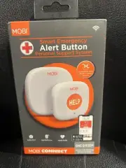 MOBI Emergency Alert Button Smart Wireless Caregiver Support Monitoring*New