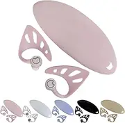 Elf Ear Headphones, Elf Headphones, Elf Ear Headphones Bluetooth,Elf Headphones Wireless, Elf Earbuds, Elf Earbuds with Charging Case,Elf Ear Headphones Wireless 5.0 (Pink)