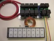 ARC 8000D Flat Touch Switch Panel 8.750" x 2.375", 8 Switches