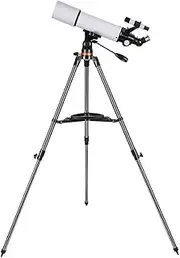 Telescope, Portable Refractor Telescope with Smartphone Mount and Adjustable Height Tripod Reflector Telescope for Beginners Great