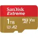 SanDisk 1TB 1T microSDXC Extreme【190MB/s】 UHS U3 4K V30 A2 手機記憶卡