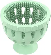 Silicone Egg Brush Kitchen Cleaning Tool Food Grade Scrubber Reusable Egg Free Dishwasher Safe Soft Bristle Non Scratch Compact Ergonomic Quick Clean Sanitary Efficient Modern Gadget