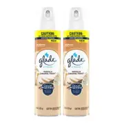 Glade Vanilla Caramel Twist Air Freshener Spray, 8.3 oz. (Pack of 2)