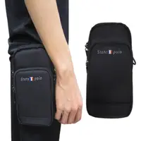 在飛比找momo購物網優惠-【SNOW.bagshop】腰掛包中容量二主袋+外袋共三層防