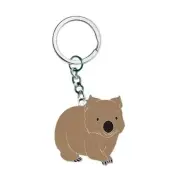 333673 WOMBAT AUSTRALIAN GEOGRAPHIC ENDANGERED SPECIES KEYRING KEY RING CHAIN