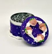 4Layers Cake Herb Grinder Tobacco Crusher Hand Crank Spice Herbal 4 Parts