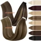 Premium Tape In Hair Extensions Seamless Invisible Skin Weft Remy Human Hair CN