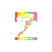 Waffle Flower Script Love Foil Plate