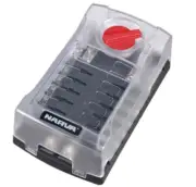 Narva 12 Way Fuse Box 12v 120Amp Uses ATS Blade Fuses & Plug-in Circuit Breakers
