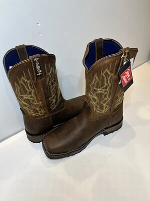 Tony Lama Boots — Anchor Hickory Water Buffalo Size 11
