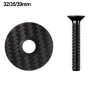 Titanium Bolt Carbon Fiber Headset Stem Cap Cover Lightweight 28 631 835mm