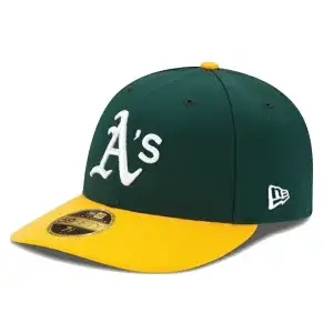 New Era Oakland Athletics Low Profile 59Fifty 奧克蘭運動家隊球員低全封帽