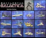 Battlestar Galactica Raptor Cylon Raider Viper Custom Christmas Ornament Adorno