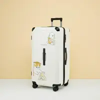 在飛比找PChome24h購物優惠-『mofusand』貓福珊迪旅行箱28吋-白