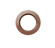 EAI 22x37x6mm FPM/FKM Oil Shaft Rotary Lip Seal w/ Stainless Steel Spring